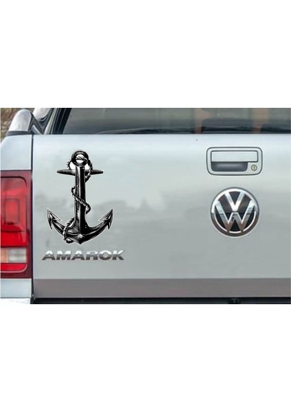 Çapa Gemi Denizci Balıkcı Sticker Araba Oto Motosiklet Karavan Sticker 00221 fırsatları