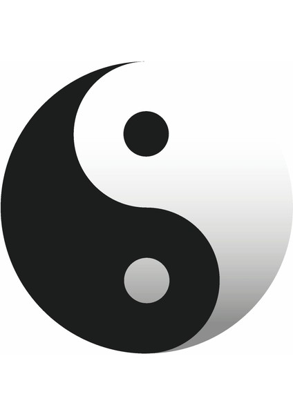 Yin Yang Sticker Araba Oto Motosiklet Karavan Sticker 00227
