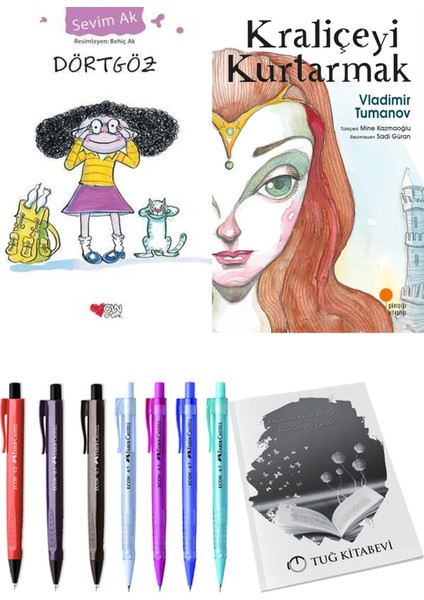 Kraliçeyi Kurtarmak ve Dörtgöz 2'li Set + Hediyeli