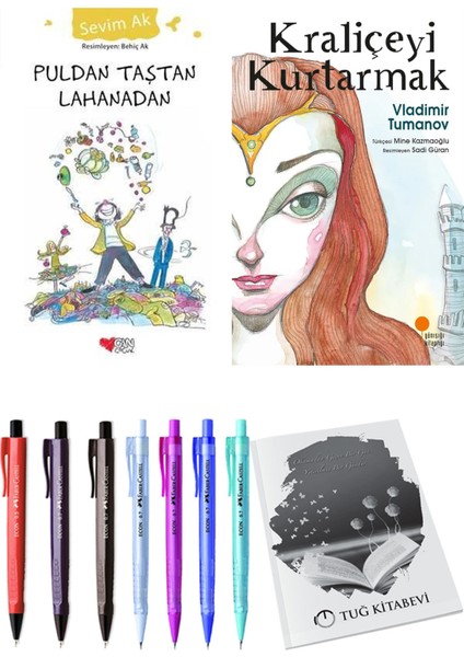Kraliçeyi Kurtarmak ve Puldan Taştan Lahanadan 2'li Set + Hediyeli