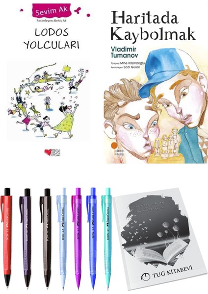 Haritada Kaybolmak ve Lodos Yolcuları 2'li Set + Hediyeli