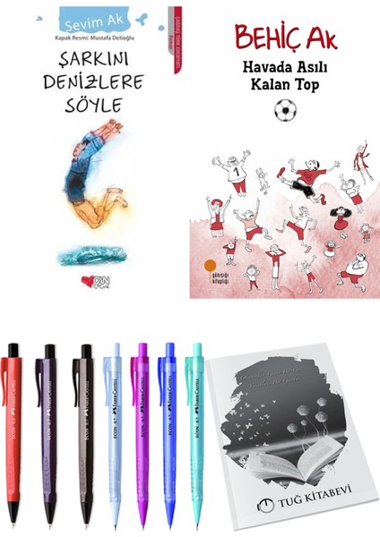 Havada Asılı Kalan Top ve Şarkını Denizlere Söyle 2'li Set + Hediyeli