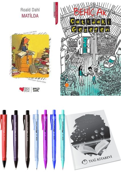 Çatıdaki Gezegen ve Matilda 2'li Set + Hediyeli