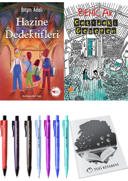 Çatıdaki Gezegen ve Hazine Dedektifleri 2'li Set + Hediyeli