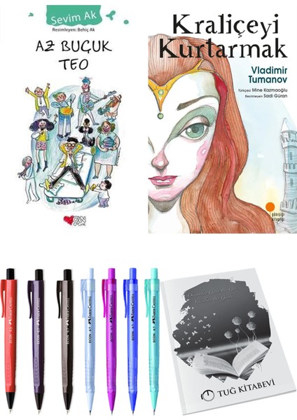 Kraliçeyi Kurtarmak ve Az Buçuk Teo 2'li Set + Hediyeli