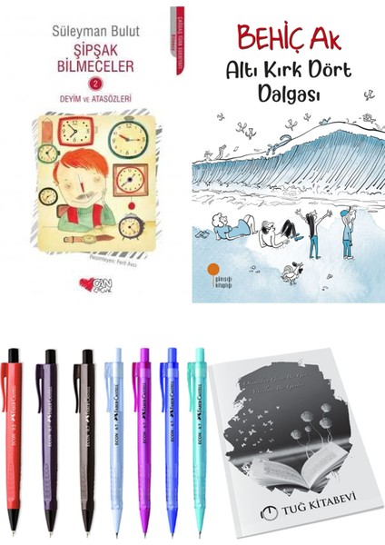 Altı Kırk Dört Dalgası ve Şipşak Bilmeceler 2 2'li Set + Hediyeli