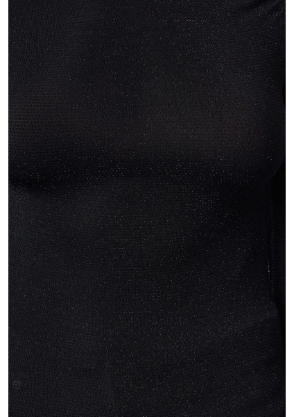 Stil Kadın Asimetrik Etek Ucu Detaylı Bluz Regular Örme Fitted Kalıp fırsatları