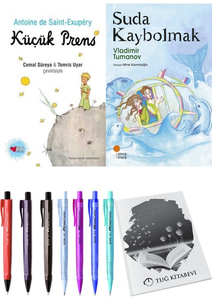 Suda Kaybolmak ve Küçük Prens 2li Set + Hediyeli