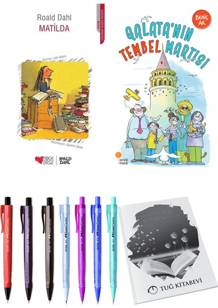 Galata'nın Tembel Martısı ve Matilda 2li Set + Hediyeli