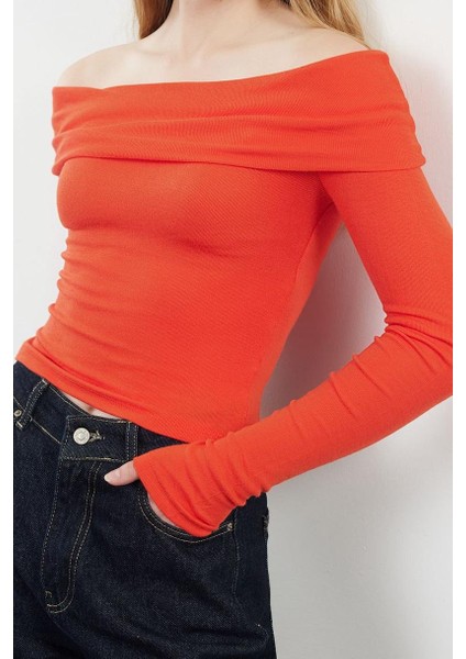 Stil Kadın Kısa Esnek Bluz Crop Örme Slim Kalıp fiyatları