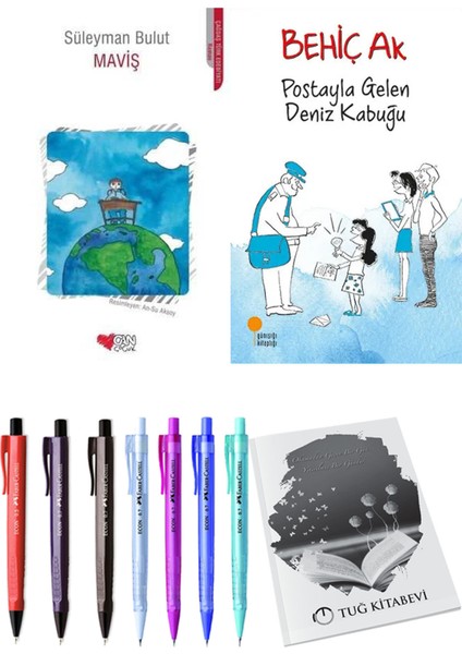 Postayla Gelen Deniz Kabuğu ve Maviş 2li Set + Hediyeli
