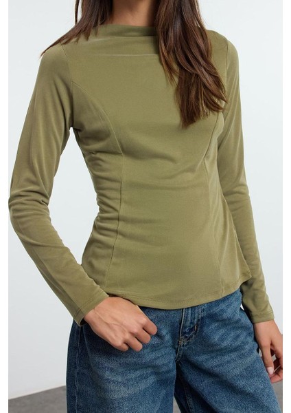 Stil Kadın Care Collection Modal Nervürlü Normal Kalıp Bluz Regular Örme Slim Fit Kalıp fiyatları