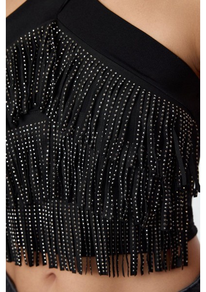 Stil Kadın Bluz Regular Örme Oversize Kalıp