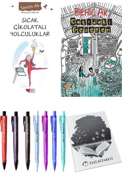 Çatıdaki Gezegen ve Sıcak Çikolatalı Yolculuklar 2li Set
