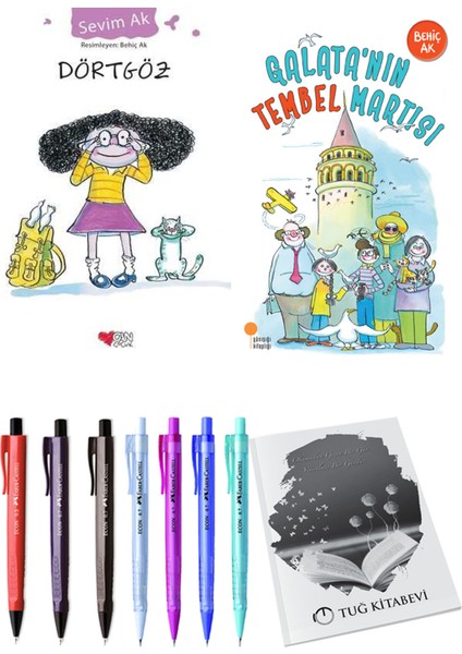 Galata'nın Tembel Martısı ve Dörtgöz 2li Set