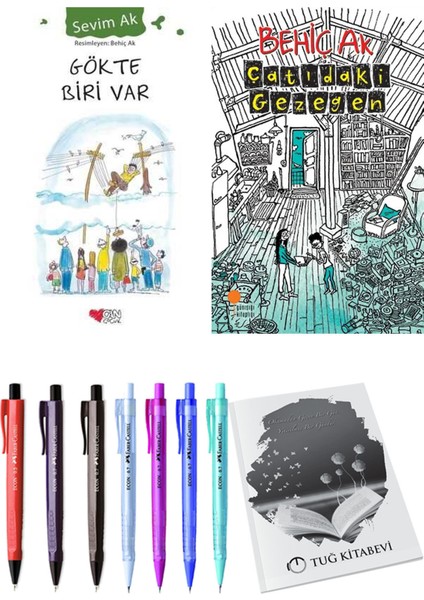 Çatıdaki Gezegen ve Gökte Biri Var 2li Set