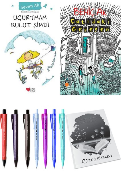 Çatıdaki Gezegen ve Uçurtmam Bulut Şimdi 2li Set