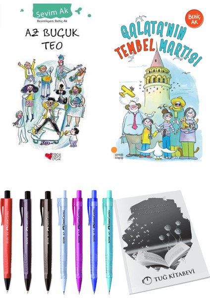 Galata'nın Tembel Martısı ve Az Buçuk Teo 2li Set