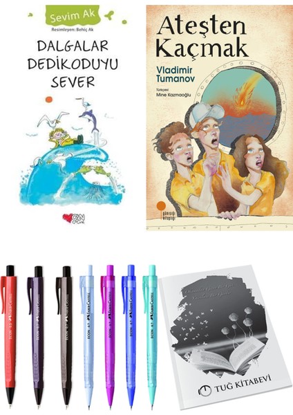 Ateşten Kaçmak ve Dalgalar Dedikoduyu Sever 2li Set