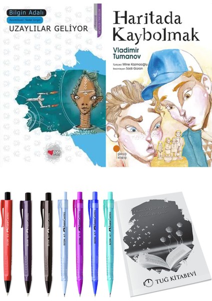 Haritada Kaybolmak ve Uzaylılar Geliyor 2li Set