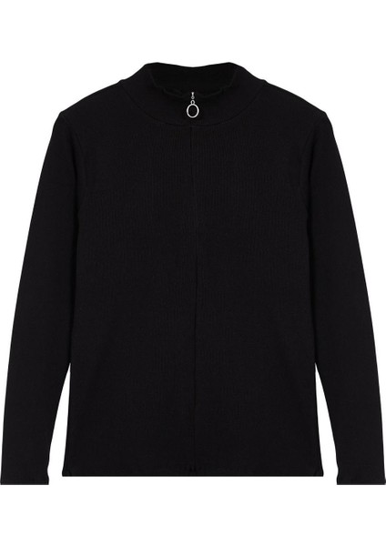 Stil Kadın Kaşkorse Bluz Regular Örme Fitted Kalıp Büyük Beden modelleri