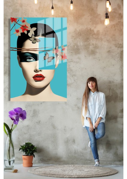 Popart Design Cam Tablo Model: 1415
