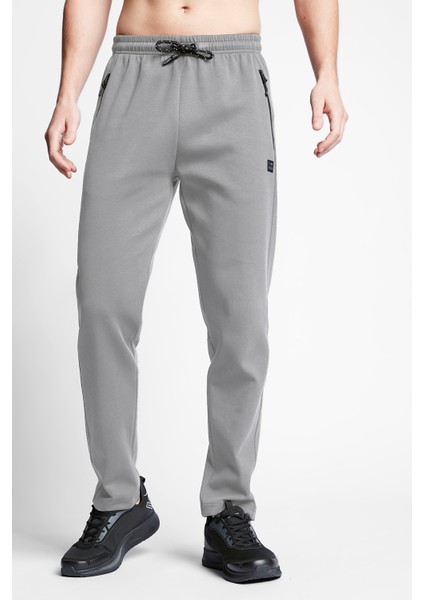 Gri Melanj Erkek Eşofman Altı 23B-1105