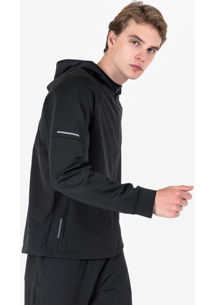Erkek Fermuarlı Kapüşonlu Sweatshirt 24B-1115-23N