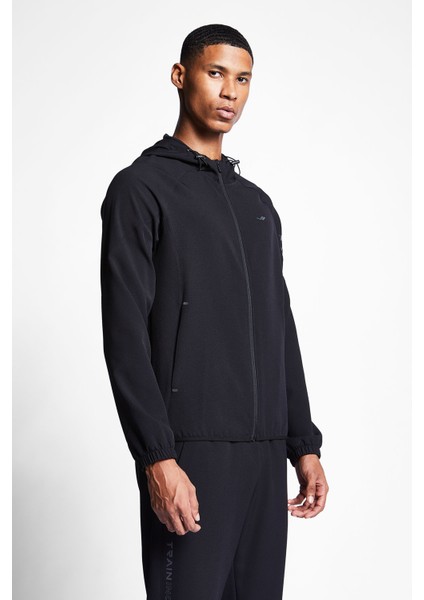 Erkek Antrenman Fermuarlı Kapüşonlu Sweatshirt 24B-1018 fiyatları