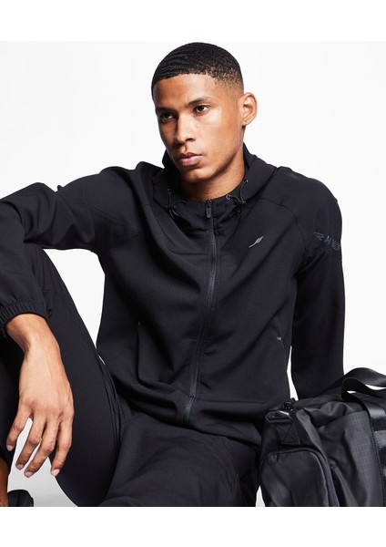 Erkek Antrenman Fermuarlı Kapüşonlu Sweatshirt 24B-1018 indirimleri