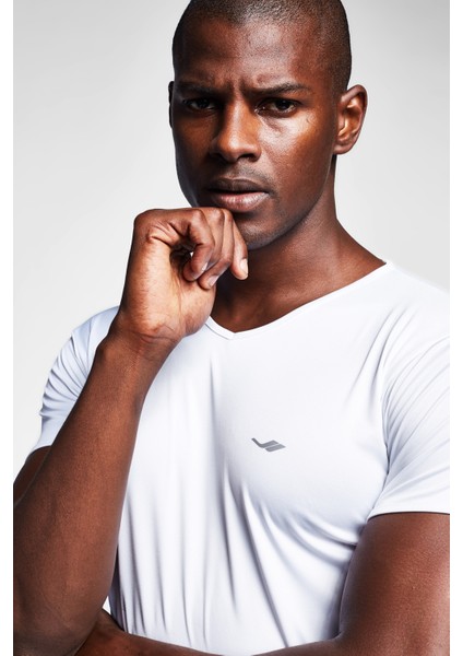 Beyaz Erkek T-Shirt 20S-1221-20N fırsatları