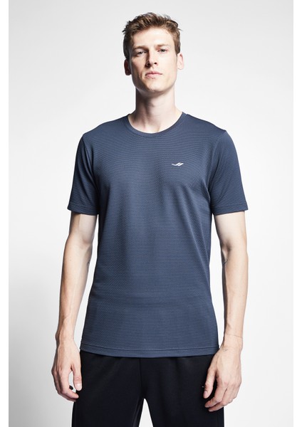 Antrasit Erkek Kısa Kollu T-Shirt 23S-1294-23B
