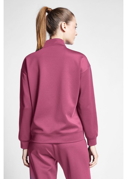 Gül Kurusu Kadın Fermuarlı Sweatshirt 24S-2208-24B fırsatları