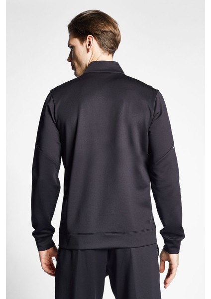 Siyah Erkek Fermuarlı Sweatshirt 24S-1249-24B fiyatları