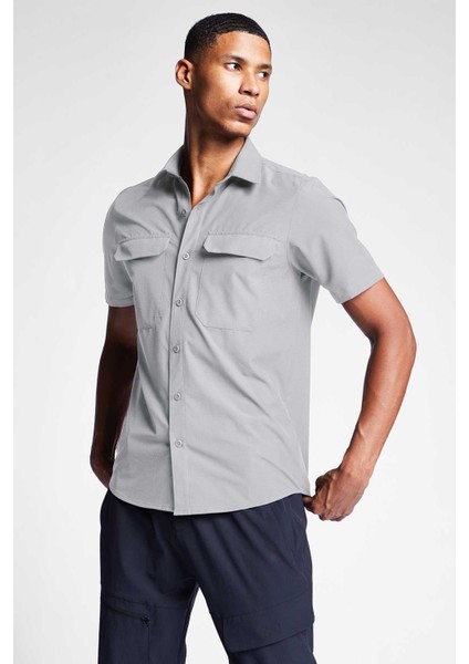 Erkek Outdoor Kısa Kollu Gömlek 24Y-1064 fırsatları