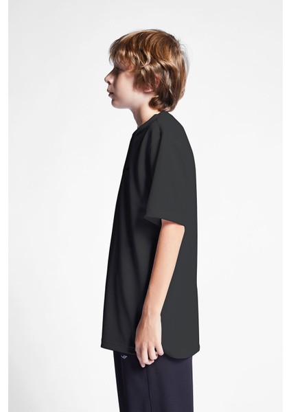 Siyah Çocuk Kısa Kollu T-Shirt 24S-3298-24B fiyatları