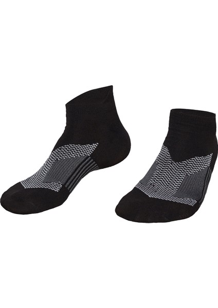 LA-2199 Siyah Tekli Spor Çorabı 40-45 Numara