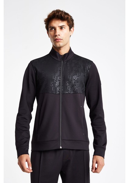 Erkek Fermuarlı Sweatshirt 24N-1135
