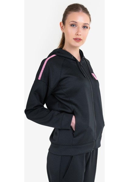 23N-2128 Kadın Fermuarlı Kapşonlu Sweatshirt 23NTBS002128 modelleri