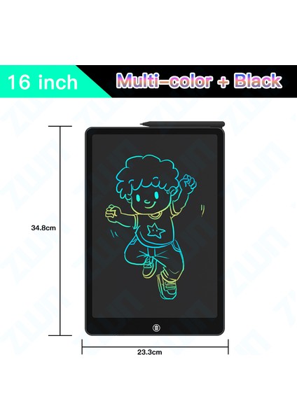 16 Inç LCD Çizim Tahtasında Yazma Tableti Haneli Sihirli Yazı Tahtası Sanat Boyama Aracı Çocuk Oyuncakları Beyin Oyunu Çocuk En Iyi Hediyeler (Yurt Dışından)