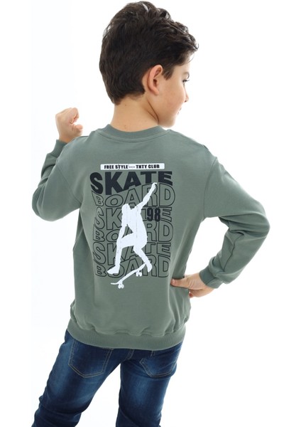 Erkek Çocuk Baskılı Sweatshirt fırsatları