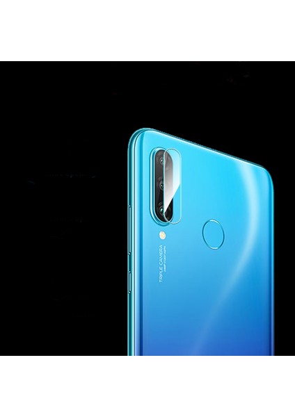 Huawei P30 Için 9d Arka Kamera Lensi Temperli Gl Filmi Huawei P30 Lite Için (Yurt Dışından)