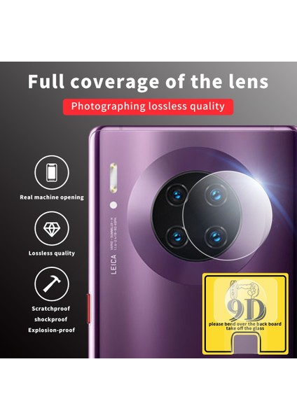 Huawei Mate 30 Pro Için Arka Kamera Temperli Gl Film (Yurt Dışından) fiyatları