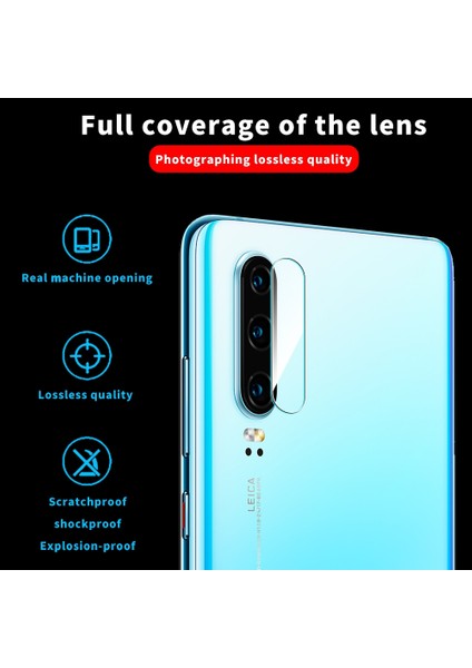 Huawei P30 9d Arka Kamera Lensi Temperli Gl Filmi Için (Yurt Dışından) fiyatları
