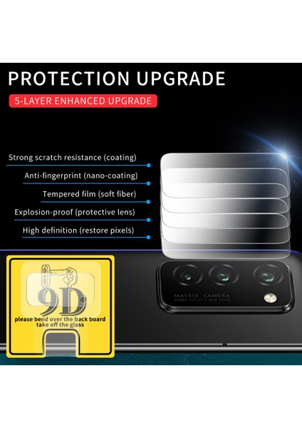 Onur Için V30 Pro 9d Arka Kamera Lensi Temperli Gl Filmi Huawei Onur Için V30 Pro (Yurt Dışından) modelleri