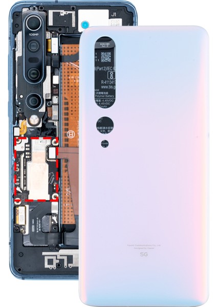 Xiaomi Mi 10 Pro 5g Için Arka Kapak (Yurt Dışından)