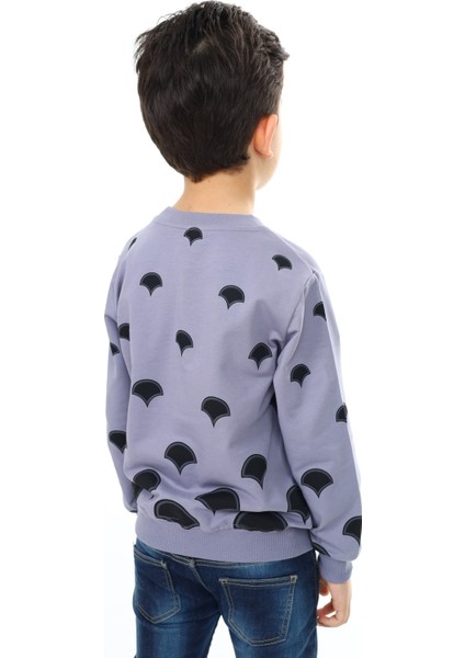 Erkek Çocuk Baskılı Sweatshirt