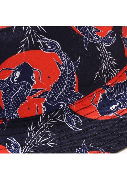 Çift Taraflı Baskılı Balıkçı Güneş Şapkası (Yurt Dışından) modelleri