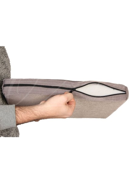 Tekerlekli Sandalye Sırt ve Oturma Minderi Hasta Bakım Sırt ve Oturma Minderi - Gri fırsatları