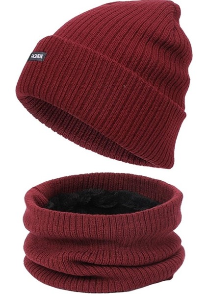 2 Adet Kafatası Şapka ve Boyun Set (Yurt Dışından)